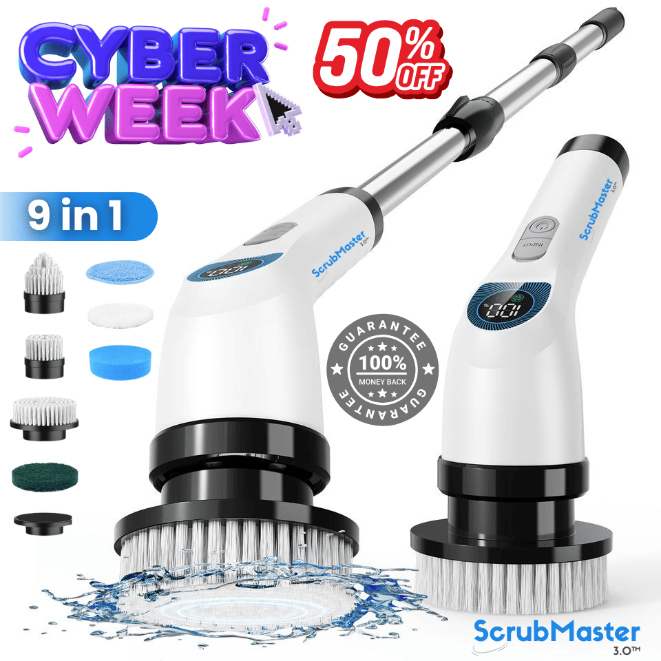 ScrubMaster 3.0™ – Engineered for Effortless Cleaning
